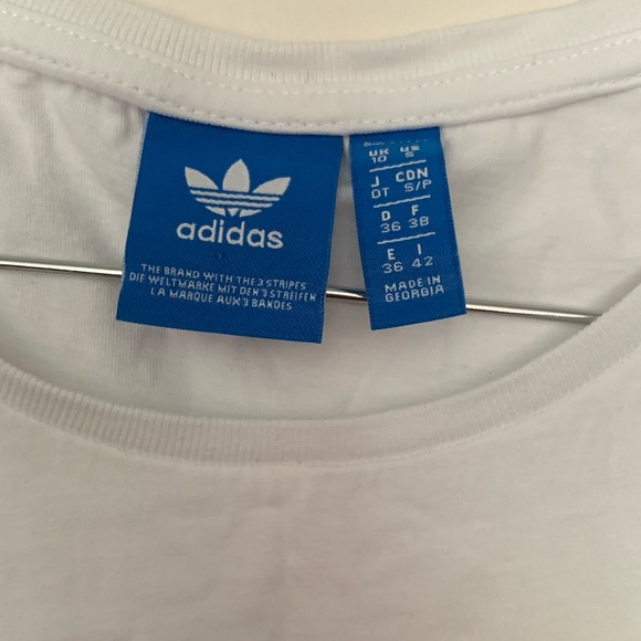 Adidas Boyfriend Trefoil Tee white Small - Picture 5 of 6